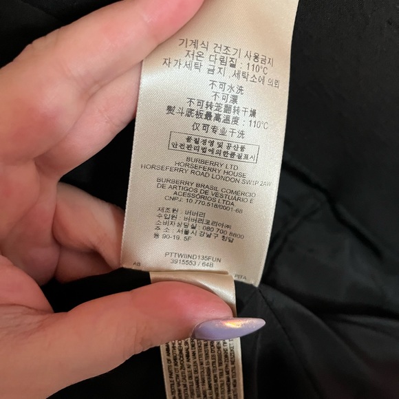 AUTHENTIC BURBERRY WOOL BLAZER - Picture 10 of 10